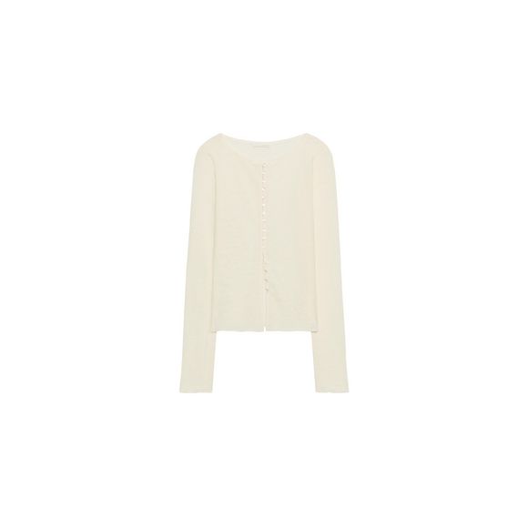 Zara Sweaters - Zara White Longsleeve Top